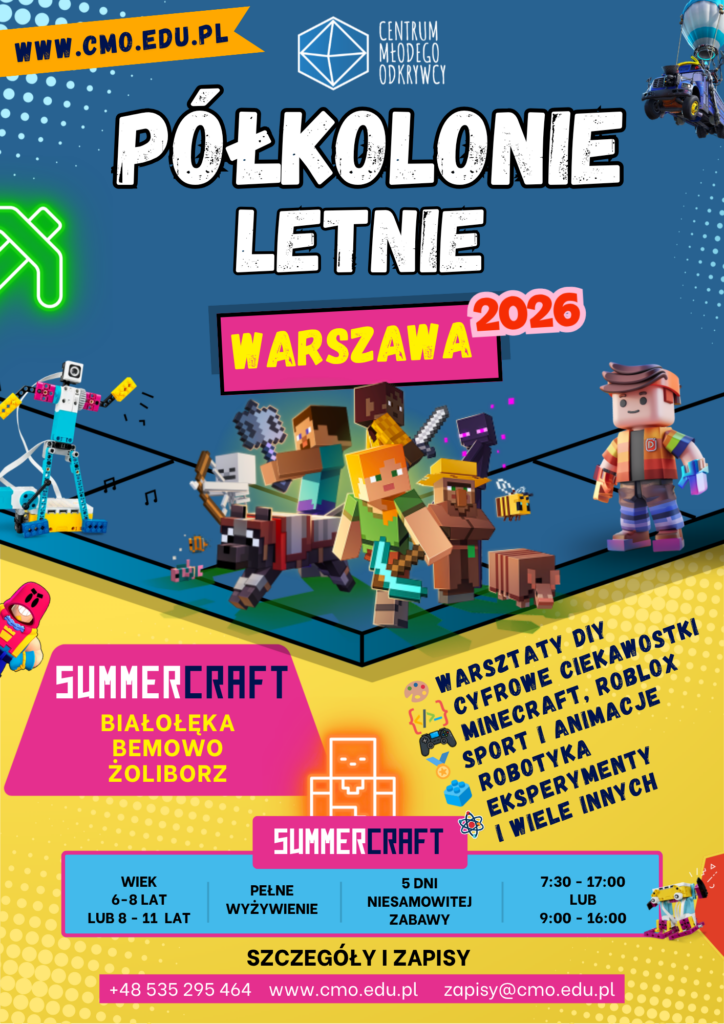 Półkolonie Warszawa